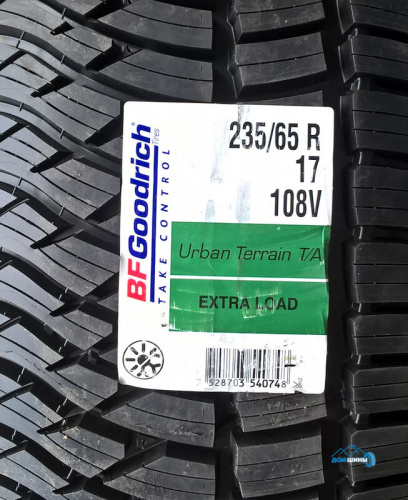 BFGoodrich Urban Terrain T/A 225/65 R17 102H  TL