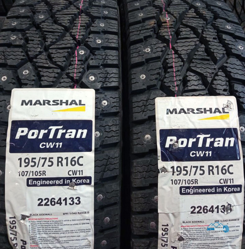 Marshal Winter PorTran CW11 225/70 R15C 112/110R  TL (шип.)