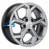 Комплект литых дисков Khomen Wheels KHW1606 (Corolla) 6.5x16/5x114.3 ET45 D60.1 black-fp