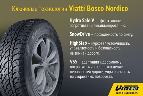 Viatti Bosco Nordico V-523 215/65 R16 98T шип