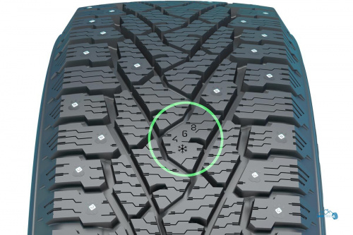 Nokian Tyres Hakkapeliitta C3 195/70 R15C 104/102R  TL (шип.)