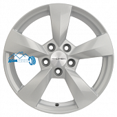 Комплект литых дисков Khomen Wheels KHW1504 6x15/5x100 ET43 D57.1 g-silver