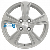 Комплект литых дисков Khomen Wheels KHW1502 6x15/4x100 ET46 D54.1 f-silver